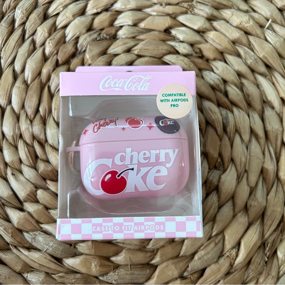 NIB Cherry Coke AirPods Pro Case - Picture 1 of 3